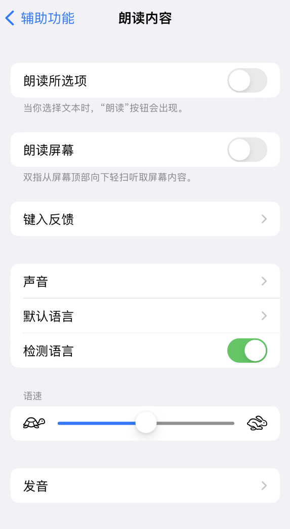 金塔苹果服务网点分享iOS 16 小技巧：让 iPhone 朗读屏幕上的内容或所选择的文本 