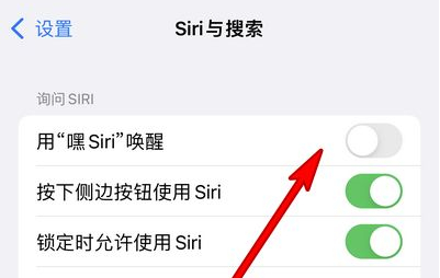 金塔苹果13维修分享iPhone 13怎么唤醒 Siri  